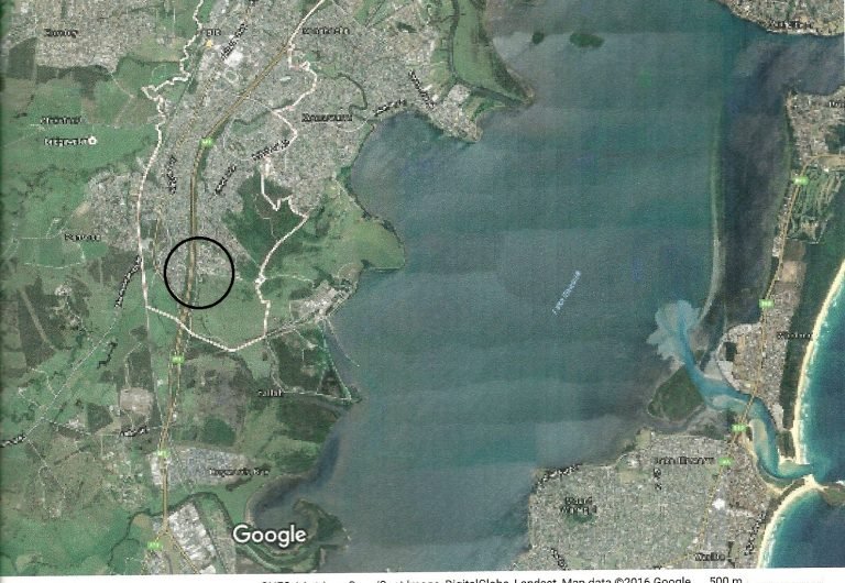 F-6 cutting at Mt Brown near Dapto, New South Wales