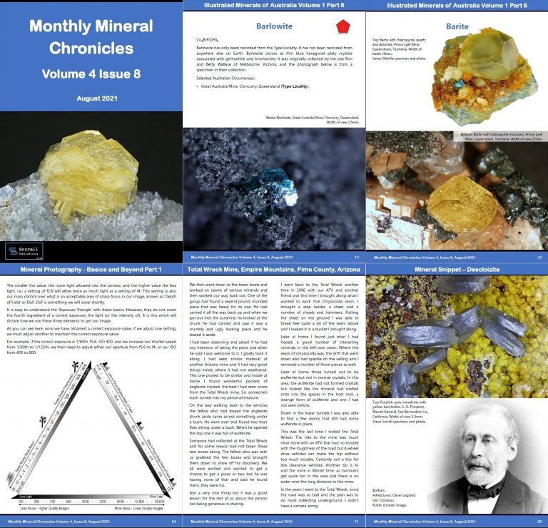 Monthly Mineral Chronicles Volume 4 Issue 8