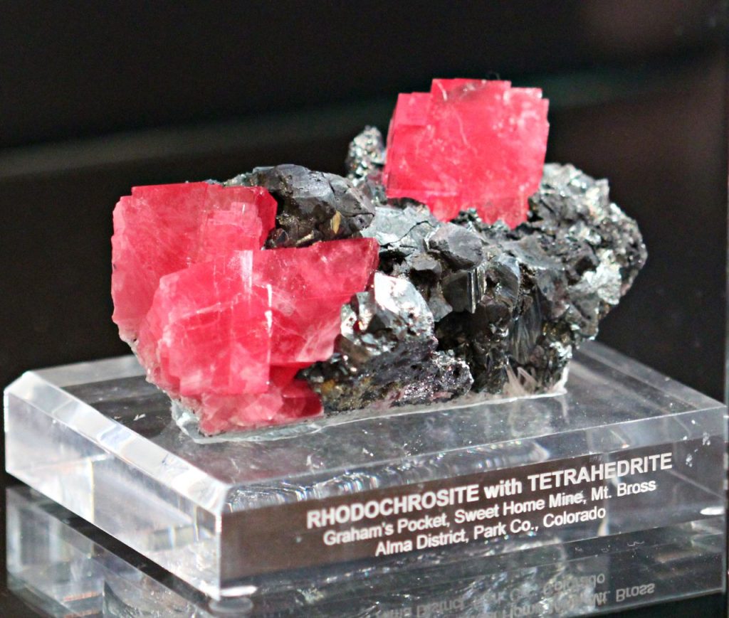 Rhodochrosite, Sweet Home Mine, Colorado