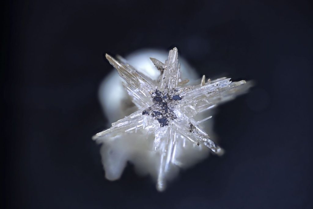 Reticulated cerussite, Kintore Open Cut, Broken Hill, New South Wales