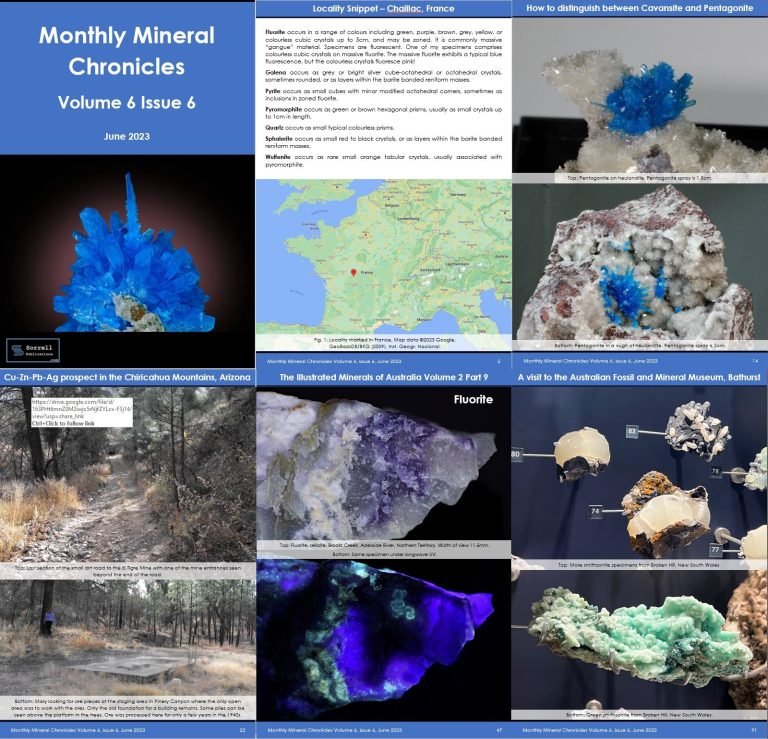 Monthly Mineral Chronicles Volume 6 Issue 6…