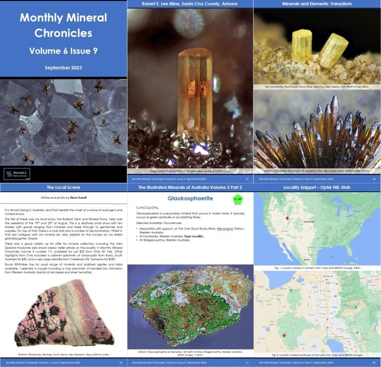 Monthly Mineral Chronicles Volume 6 Issue 9…