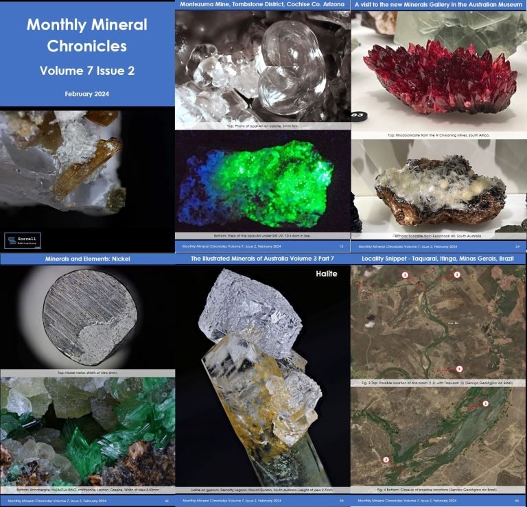 Monthly Mineral Chronicles Volume 7 Issue 2…