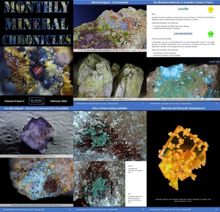 Monthly Mineral Chronicles Volume 8 Issue 2…