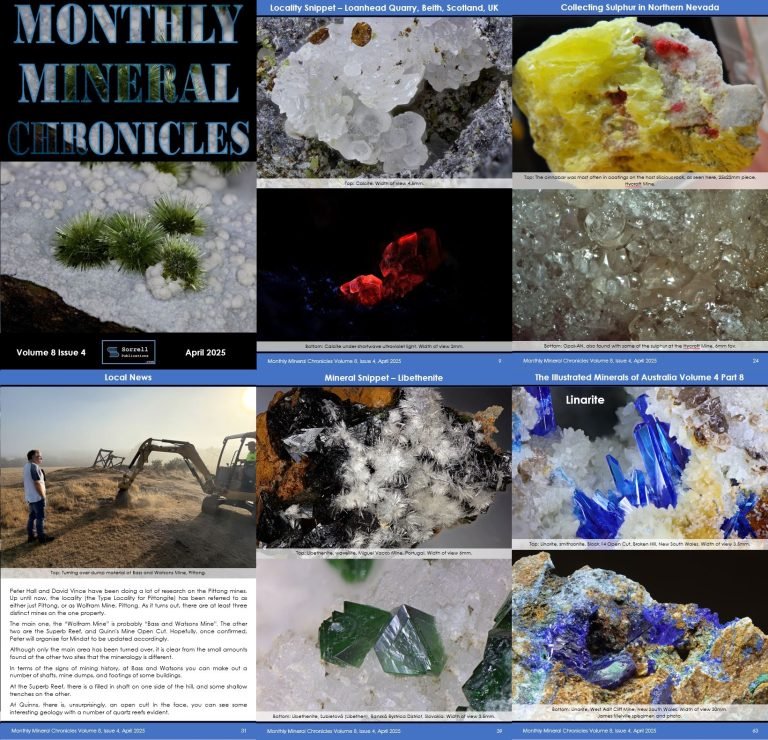 Monthly Mineral Chronicles Volume 8 Issue 4…