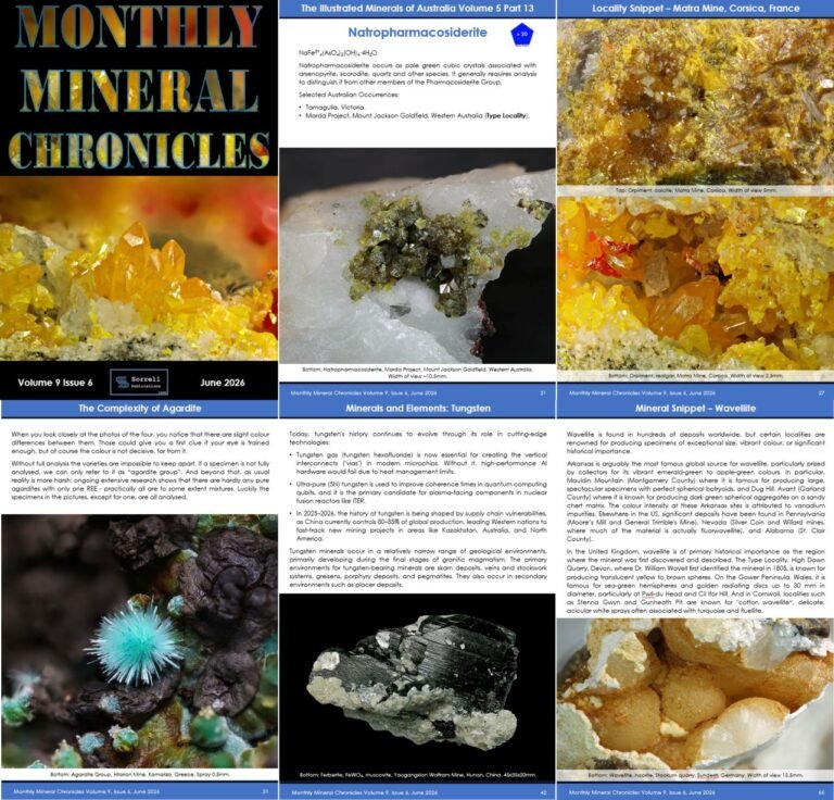 Monthly Mineral Chronicles Volume 9 Issue 6…