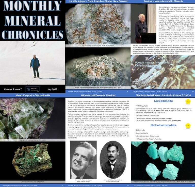 Monthly Mineral Chronicles Volume 9 Issue 7…